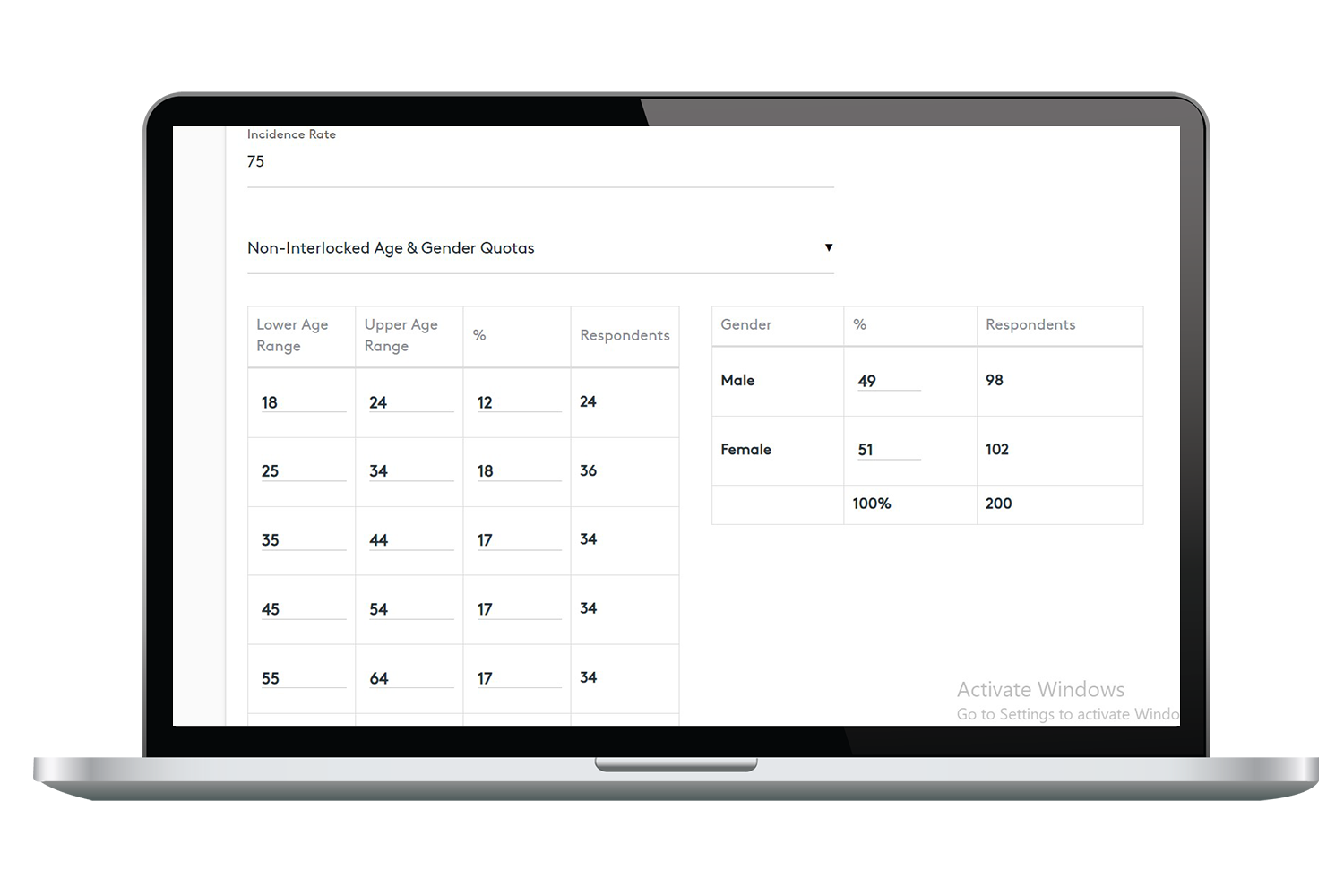 profiles fieldwork management