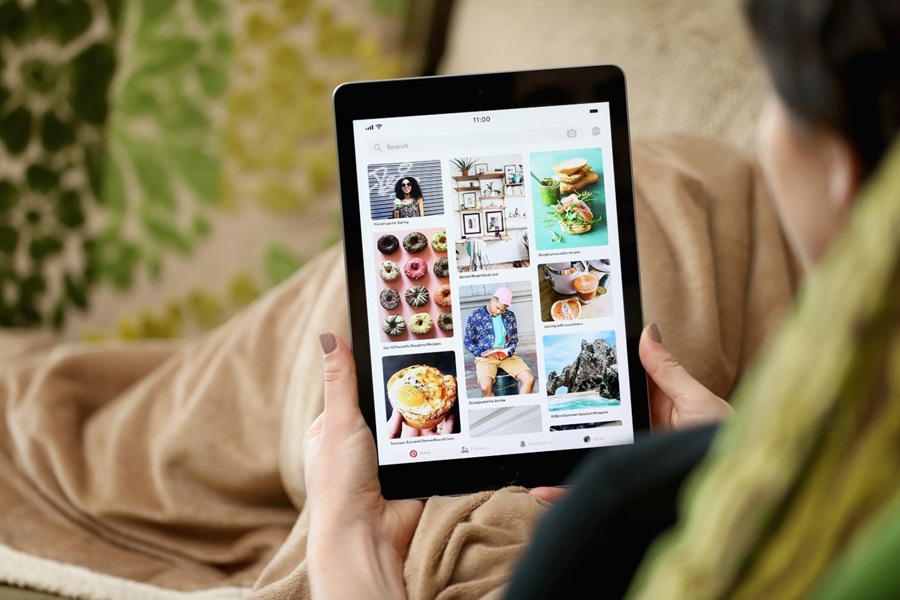 pinterest iPad home feed